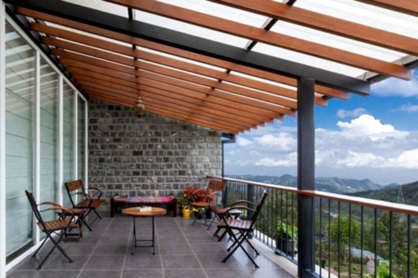 Balkon Çatı Modelleri